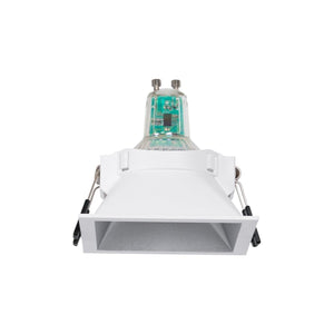 Aro downlight empotrable cuadrado - Bajo UGR - Corte 75 x 75mm - Barcelona Led-Accesorios