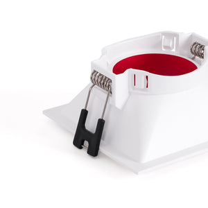 Aro downlight empotrable cuadrado - Bajo UGR - Corte 75 x 75mm - Barcelona Led-Accesorios