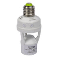 Adattatore per lampadina LED E27 con sensore di movimento PIR a 360° IP20 3