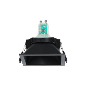 Aro downlight empotrable cuadrado - Bajo UGR - Corte 75 x 75mm (55)