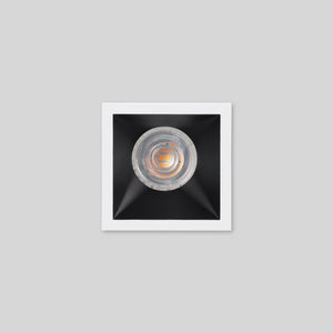 Aro downlight empotrable cuadrado - Bajo UGR - Corte 75 x 75mm (60)