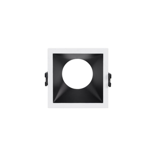 Square recessed downlight ring - Low UGR - Cutout 75 x 75mm