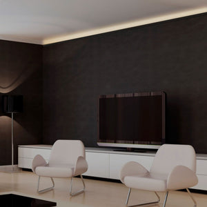 Perfil de aluminio superficie - Tira LED ≤ 12mm - 23.5x57.8mm - 2 metros - Barcelona Led-