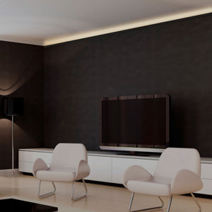 Perfil de aluminio superficie - Tira LED ≤ 12mm - 23.5x57.8mm - 2 metros (30)