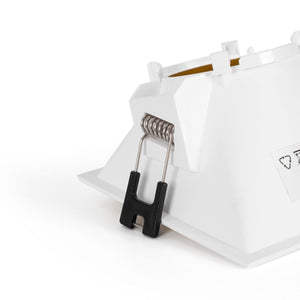 Aro downlight cuadrado asimétrico - Bajo UGR - Corte 85 x 85mm - Barcelona Led-Accesorios