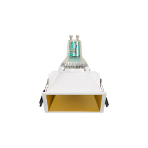 Aro downlight cuadrado asimétrico - Bajo UGR - Corte 85 x 85mm - Barcelona Led-Accesorios
