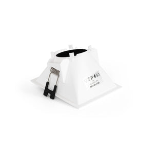 Aro downlight cuadrado asimétrico - Bajo UGR - Corte 85 x 85mm - Barcelona Led-Accesorios