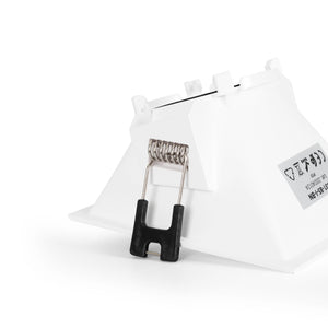 Aro downlight cuadrado asimétrico - Bajo UGR - Corte 85 x 85mm (23)