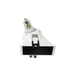 Aro downlight cuadrado asimétrico - Bajo UGR - Corte 85 x 85mm (25)