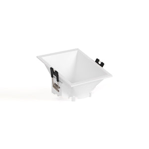 Aro downlight cuadrado asimétrico - Bajo UGR - Corte 85 x 85mm - Barcelona Led-Accesorios