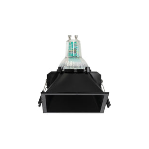 Aro downlight cuadrado asimétrico - Bajo UGR - Corte 85 x 85mm - Barcelona Led-Accesorios