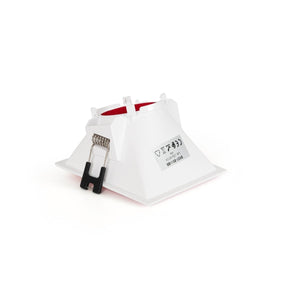 Aro downlight cuadrado asimétrico - Bajo UGR - Corte 85 x 85mm - Barcelona Led-Accesorios