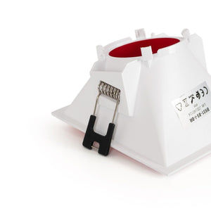 Aro downlight cuadrado asimétrico - Bajo UGR - Corte 85 x 85mm - Barcelona Led-Accesorios