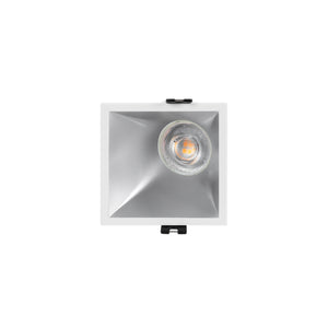 Aro downlight cuadrado asimétrico - Bajo UGR - Corte 85 x 85mm (60)