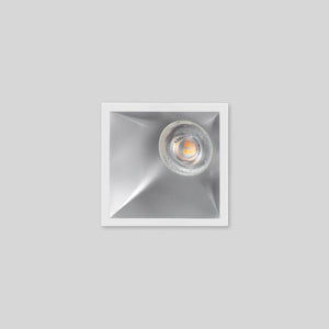 Aro downlight cuadrado asimétrico - Bajo UGR - Corte 85 x 85mm - Barcelona Led-Accesorios