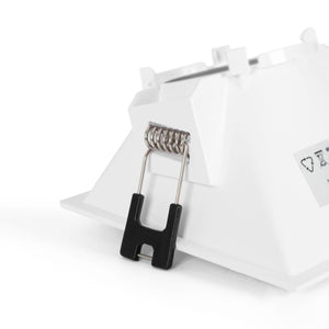 Aro downlight cuadrado asimétrico - Bajo UGR - Corte 85 x 85mm - Barcelona Led-Accesorios