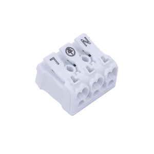 Conector rápido de 3 polos / 0.5 - 2.5mm