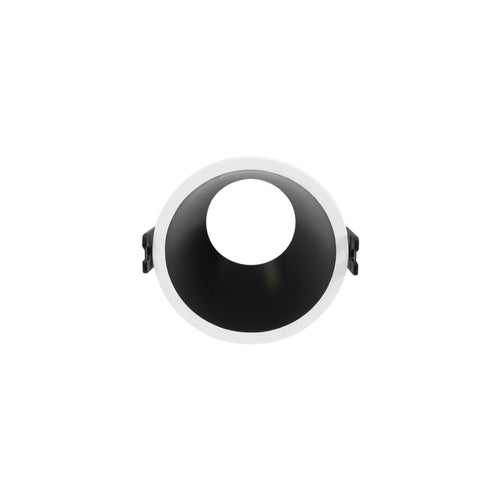 Round recessed downlight ring - Low UGR - Cutout Ø85mm