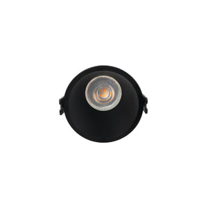 KIT Aro empotrable fijo Ø93mm + Bombilla GU10 5,4W + Portalámparas (39)