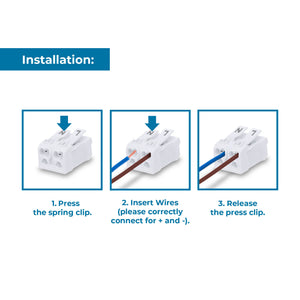 Conector rápido de 2 polos / 0.5 - 2.5mm (2)