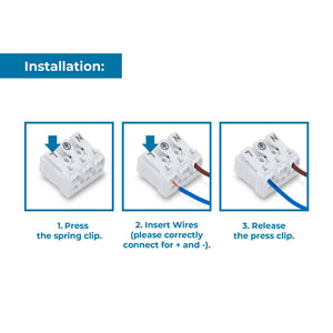 Conector rápido de 3 polos / 0.5 - 2.5mm (3)