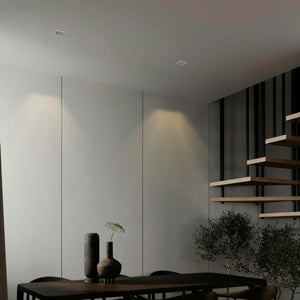 Aro downlight cuadrado asimétrico - Bajo UGR - Corte 85 x 85mm - Barcelona Led-Accesorios