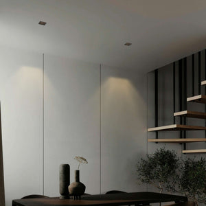 Aro downlight cuadrado asimétrico - Bajo UGR - Corte 85 x 85mm (84)