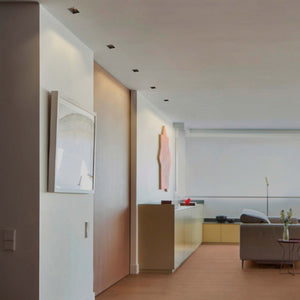 Aro downlight empotrable cuadrado - Bajo UGR - Corte 85 x 85mm (84)