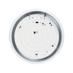 Plafón LED techo estanco / Luz de emergencia - CCT - Potencia ajustable 12W-16W - Ø31cm - IP65 - Barcelona Led-