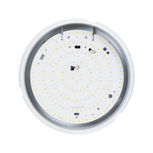 Plafón LED techo estanco / Luz de emergencia - CCT - Potencia ajustable 12W-16W - Ø31cm - IP65 (4)