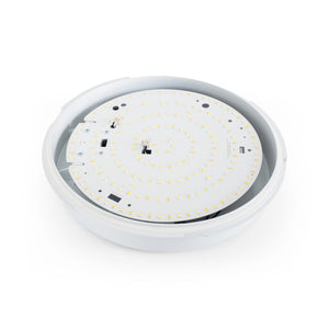 Plafón LED techo estanco / Luz de emergencia - CCT - Potencia ajustable 12W-16W - Ø31cm - IP65 (5)