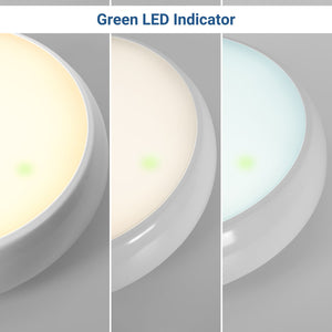 Plafón LED techo estanco / Luz de emergencia - CCT - Potencia ajustable 12W-16W - Ø31cm - IP65 (17)