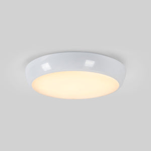 Plafón LED techo estanco / Luz de emergencia - CCT - Potencia ajustable 12W-16W - Ø31cm - IP65 - Barcelona Led-