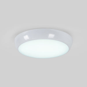 Plafón LED techo estanco / Luz de emergencia - CCT - Potencia ajustable 12W-16W - Ø31cm - IP65 - Barcelona Led-