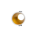 Round asymmetrical recessed downlight ring - Low UGR - Cutout Ø85mm 3