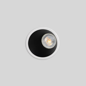 Aro downlight redondo asimétrico - Bajo UGR - Corte Ø85mm - Barcelona Led-Accesorios