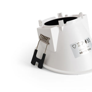 Aro downlight redondo asimétrico - Bajo UGR - Corte Ø85mm - Barcelona Led-Accesorios