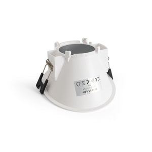 Aro downlight redondo asimétrico - Bajo UGR - Corte Ø85mm - Barcelona Led-Accesorios