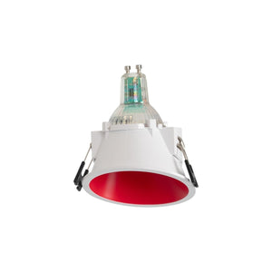 Aro downlight redondo asimétrico - Bajo UGR - Corte Ø85mm - Barcelona Led-Accesorios