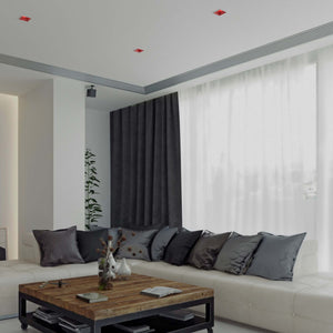 Aro downlight cuadrado asimétrico - Bajo UGR - Corte 75 x 75mm (18)