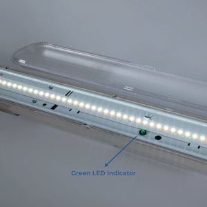 Pantalla estanca LED / Luz de emergencia - CCT - 150cm - Conectable 55W - IP65 - Barcelona Led-