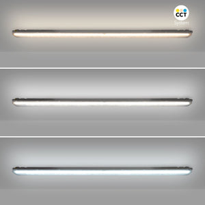 Pantalla estanca LED / Luz de emergencia - CCT - 120cm - Conectable - 40W - IP65 - Barcelona Led-