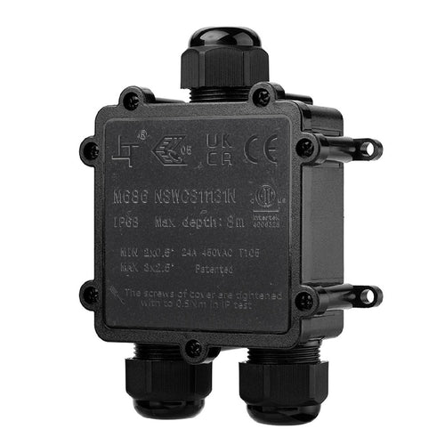 Αδιάβροχο κουτί σύνδεσης Υ - IP68 - 0,5 - 2,5mm²