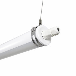 Luminaria estanca tubular para uso industrial - 150cm - 50W - 6900lm - IP65 - IK10 - Barcelona Led-