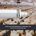 Réglette LED étanche à usage industriel - 150cm - 50W - 6900lm - IP65 - IK10 2