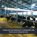 Réglette LED étanche à usage industriel - 150cm - 50W - 6900lm - IP65 - IK10 5