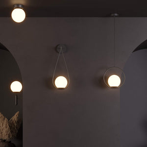 Aplique de pared bola cristal "Clara" - E14 - Barcelona Led-Decoración