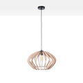 Wooden pendant light