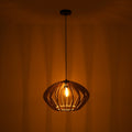 Houten hanglamp