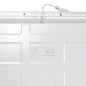 Panel LED empotrable Backlight 60x60cm - 36W - IP54 - Driver Philips - UGR22 (13)